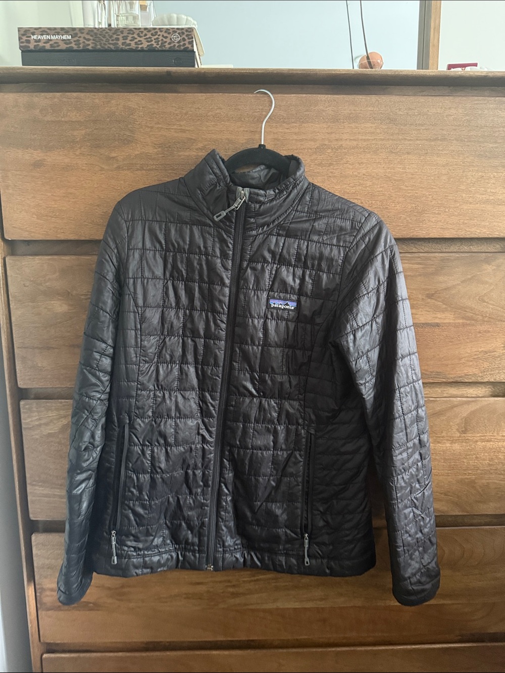 Patagonia Black Quilted Insulated Jacket